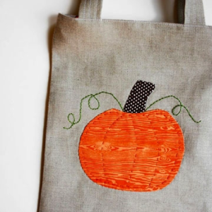 embroidered tote