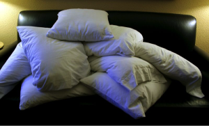 pillow pile