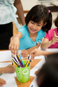 Children can learn to write and draw about their testimonies.