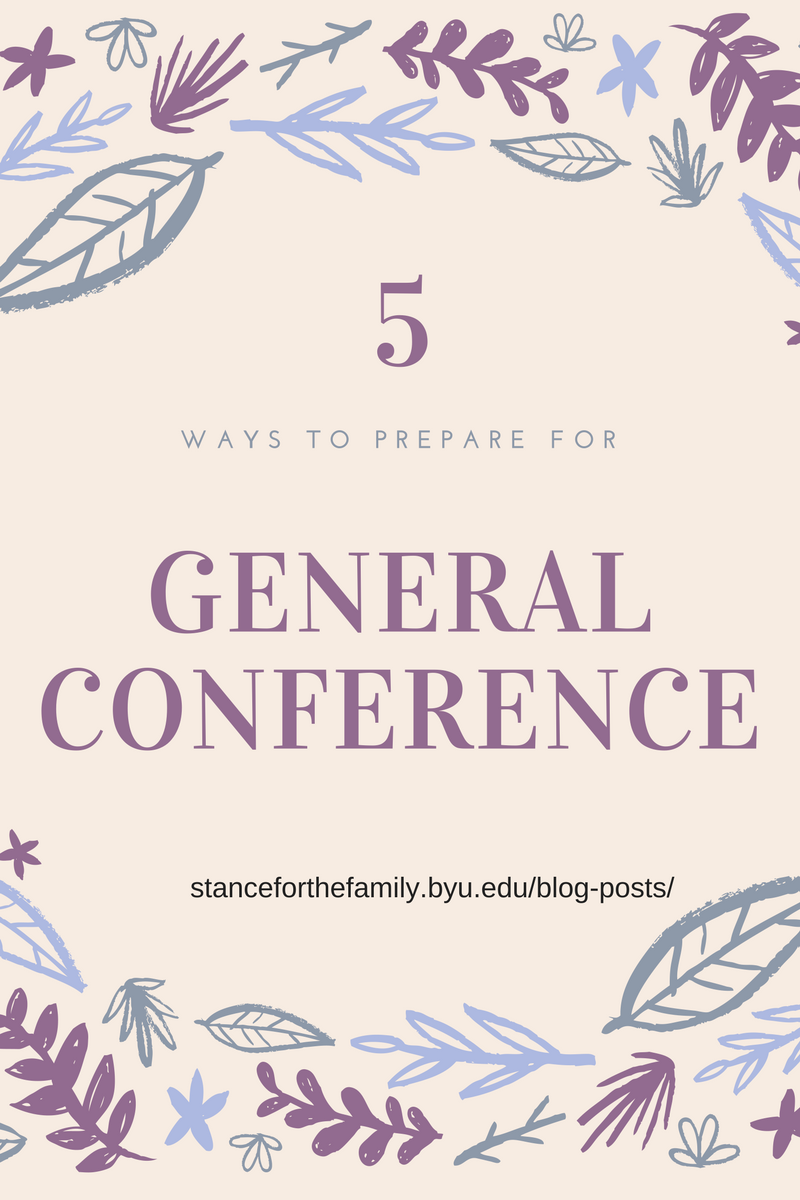 Get Pumped (and Prepped) for General Conference